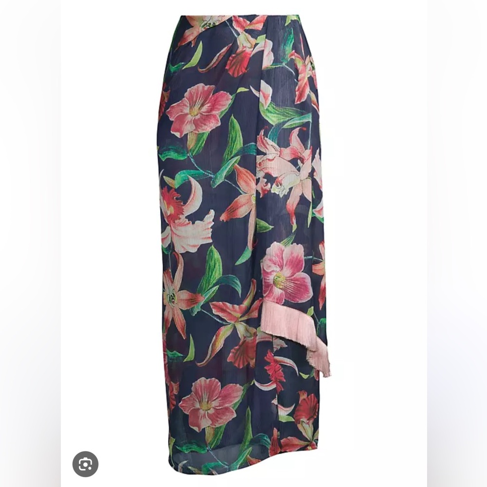 NWT | PatBO
Fringe Trim Sarong
Midnight, size 4